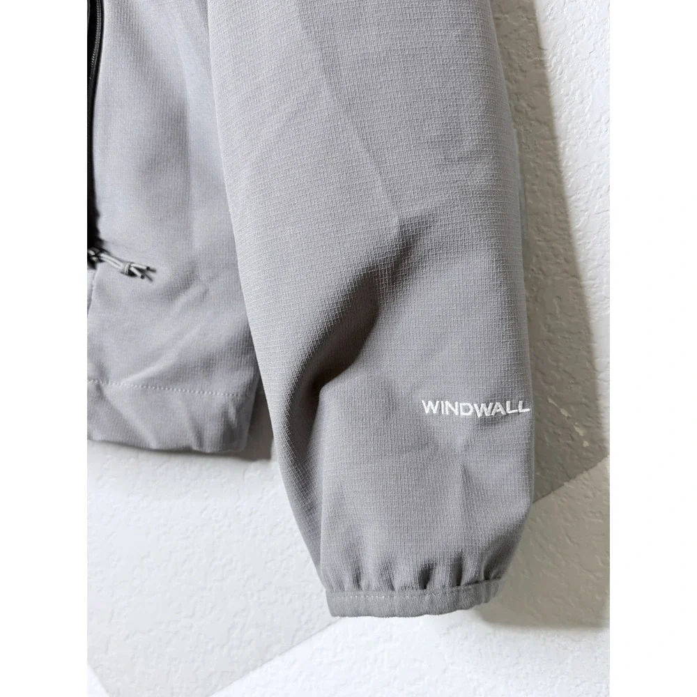 The North Face Edge Stretch Soft Shell Jacket Men's L Gray WindWall NF0A8ENN